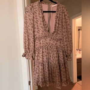 Mauve/light pink dress